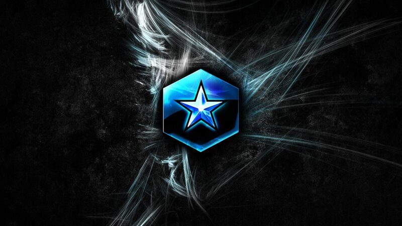 blue star hexagon logo