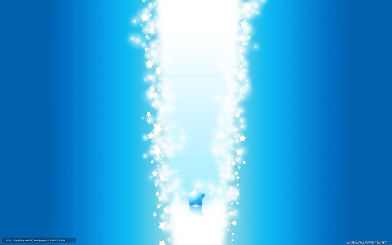 blue star light beam