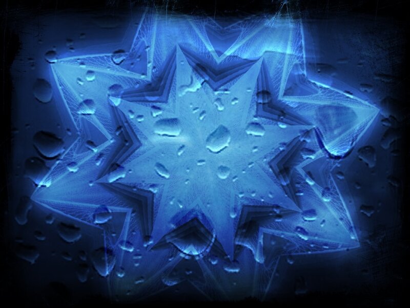 Blue Star Pattern