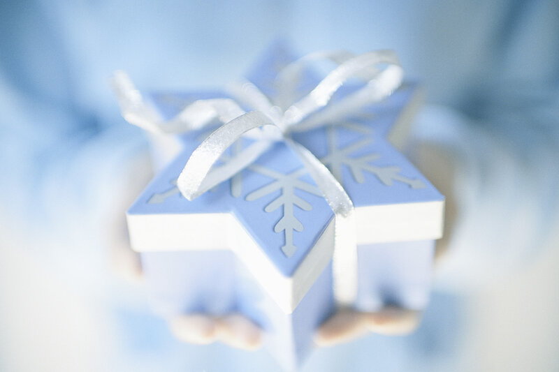 Blue Star-shaped Gift Box — Calm