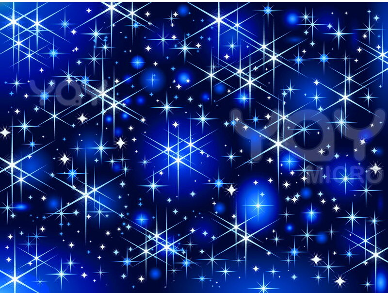 Blue Starry Background — Celestial