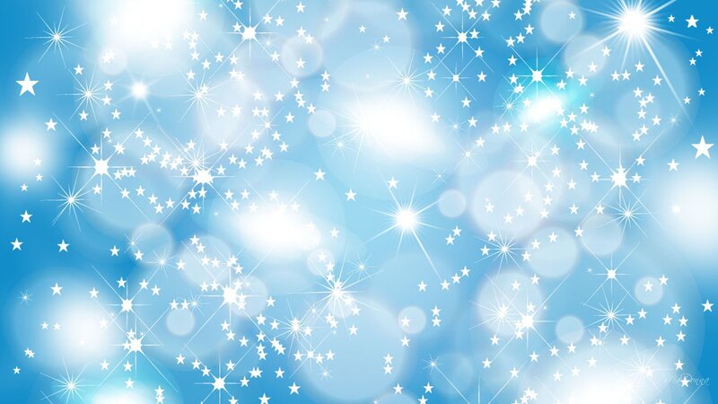 Blue Starry Background — Dreamy