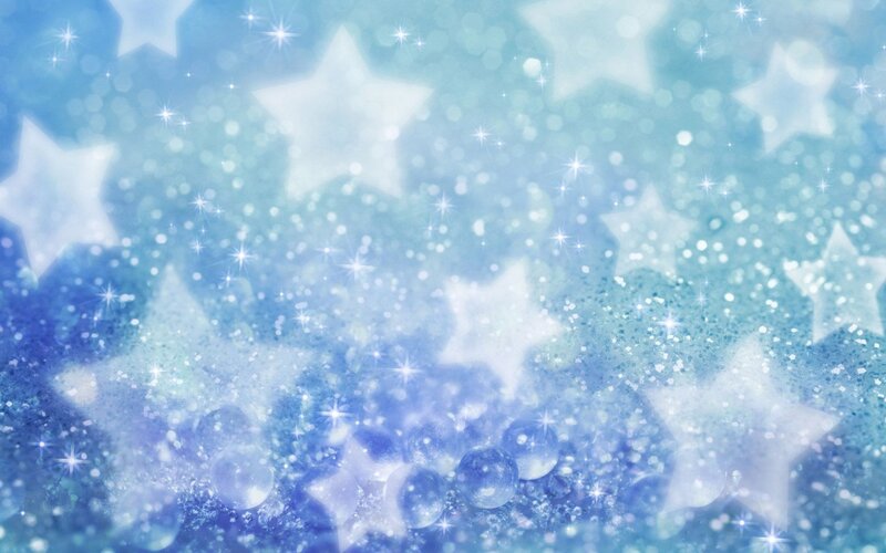 Blue Starry Background — Magical