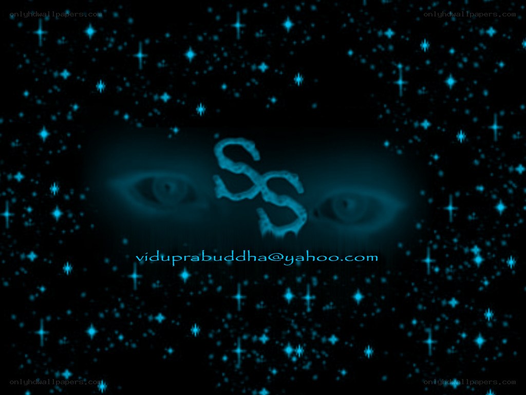 blue starry eyes with watermark