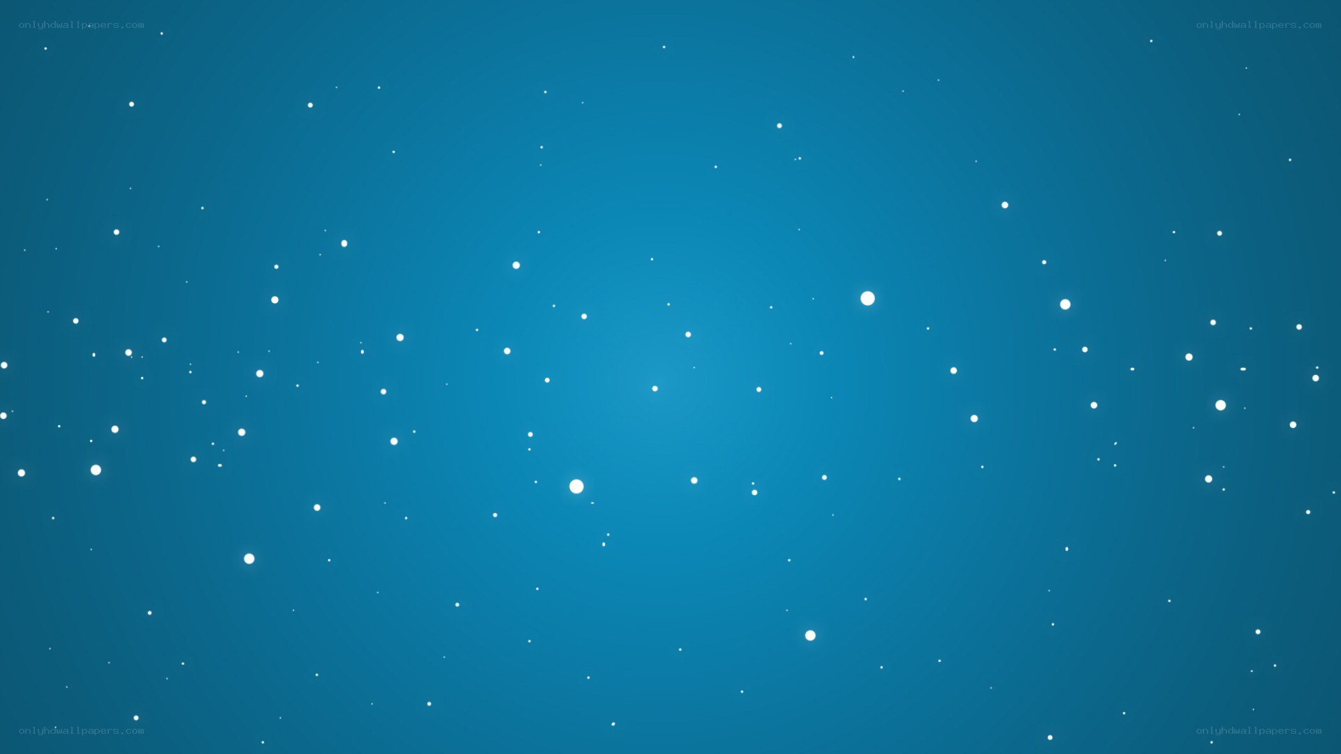blue starry night sky