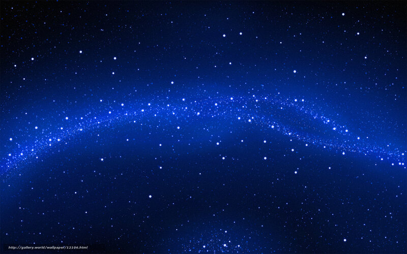 blue starry night sky