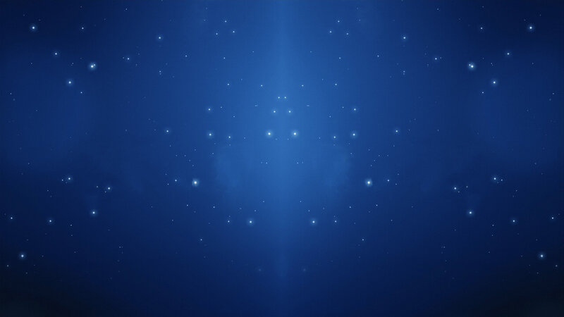blue starry night sky