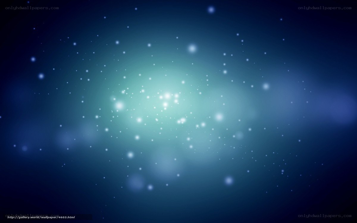 blue starry night sky