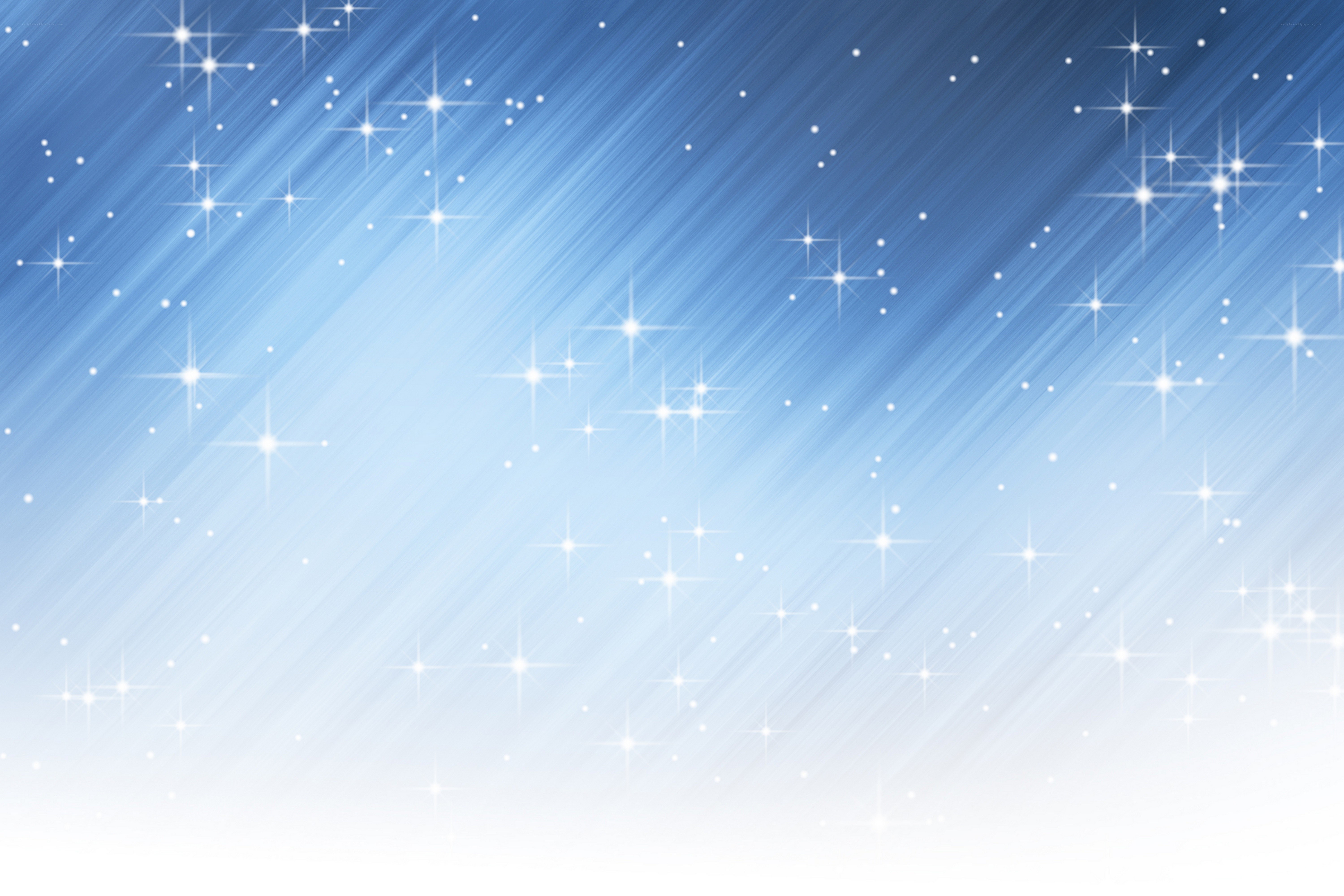 blue starry sky background