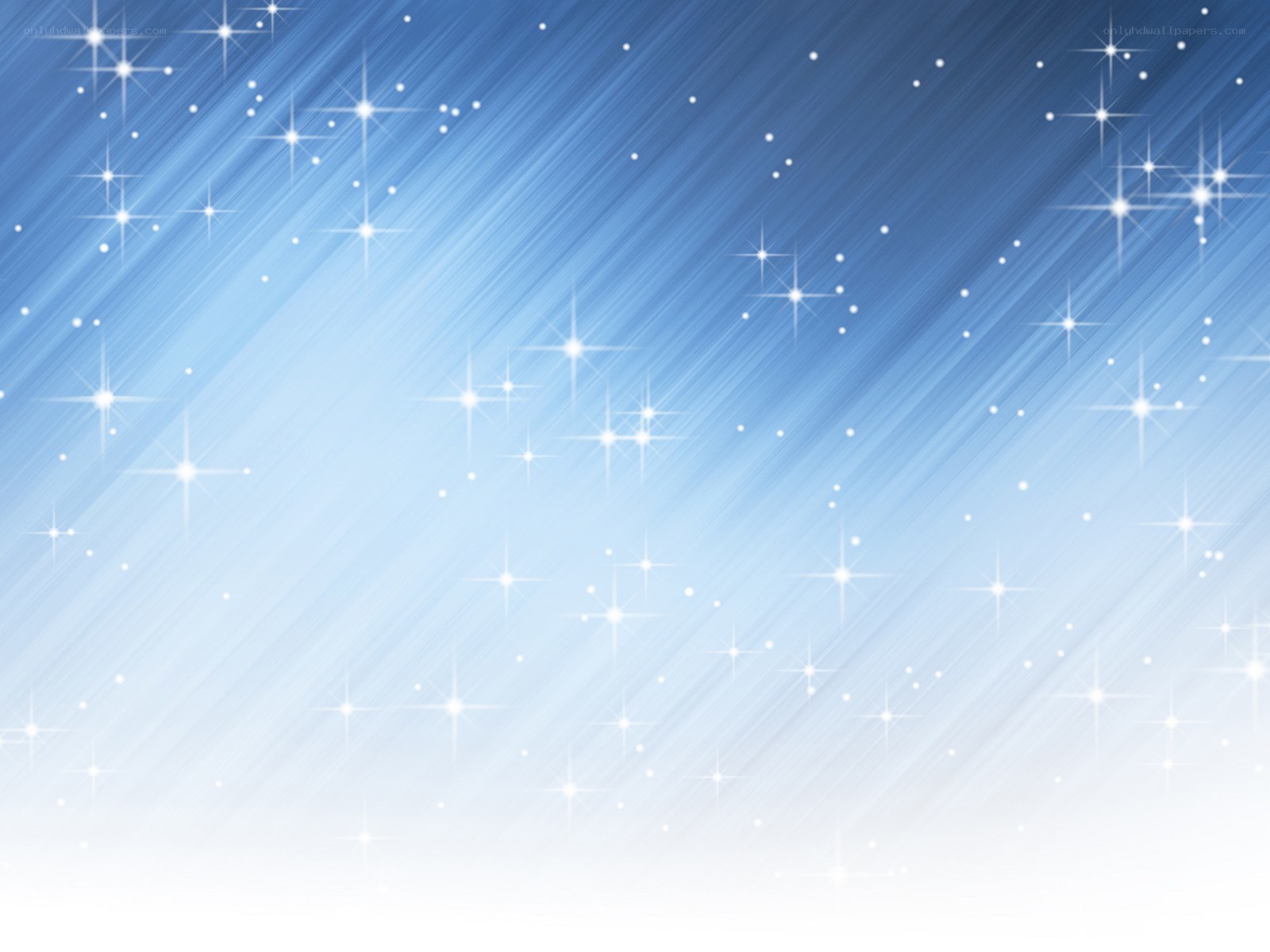 blue starry sky background