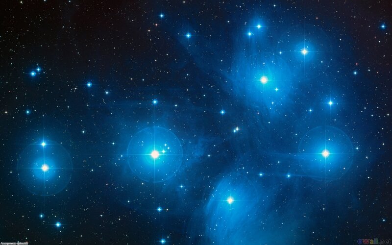 Blue Stars in Space — Serene