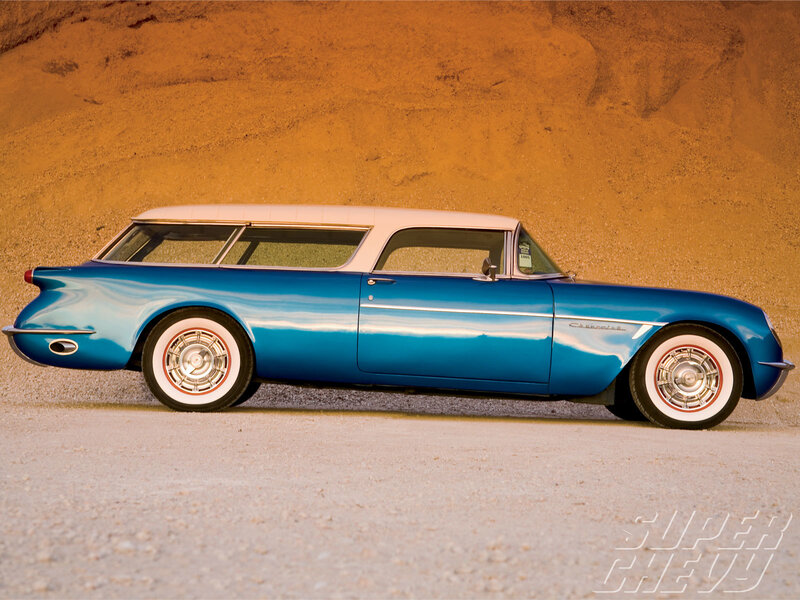 Blue Station Wagon — Dramatic