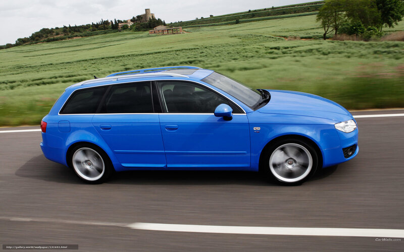 Blue Station Wagon — Dynamic, Afternoon