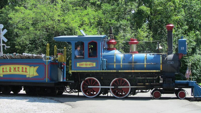 Blue Steam Train — Calm