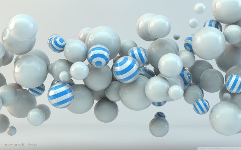 Blue-striped Spheres