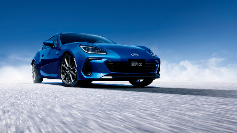 Blue Subaru Brz Car — Dynamic