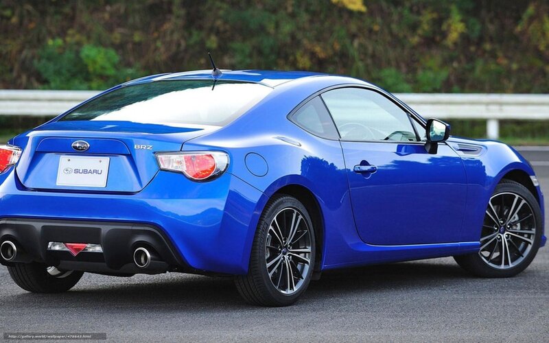 Blue Subaru Brz Car — Neutral