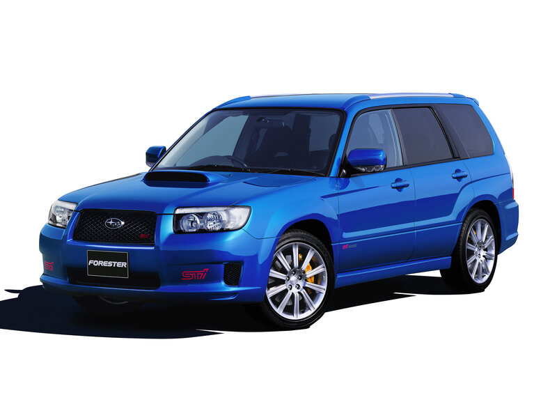Blue Subaru Forester Sti — Neutral