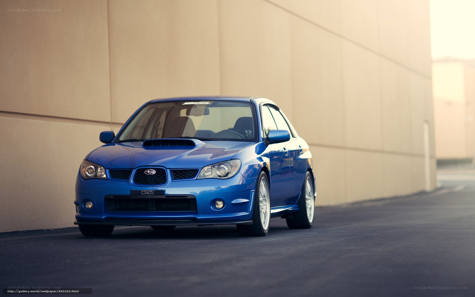 blue subaru impreza wrx