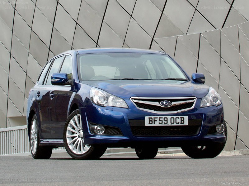 blue subaru legacy wagon