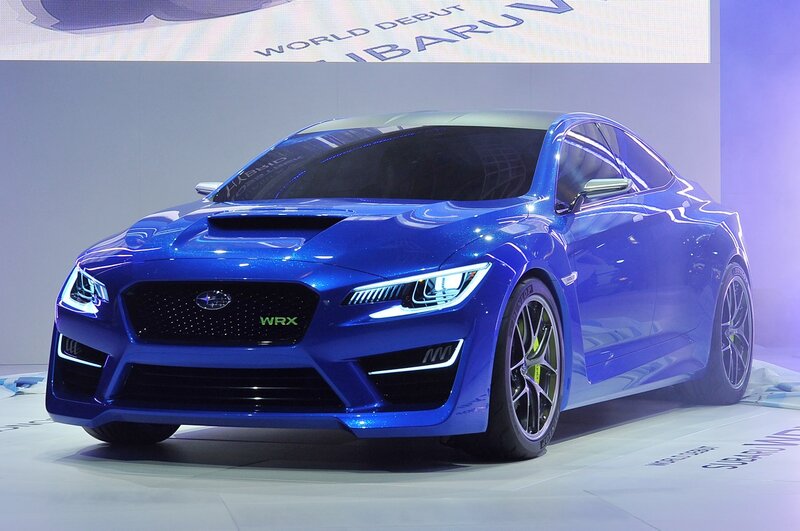 Blue Subaru Wrx Concept