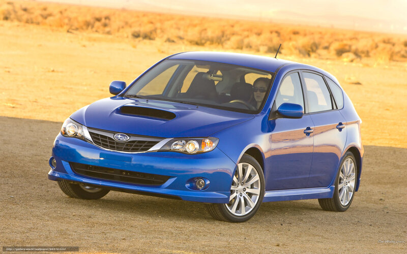 blue subaru wrx hatchback