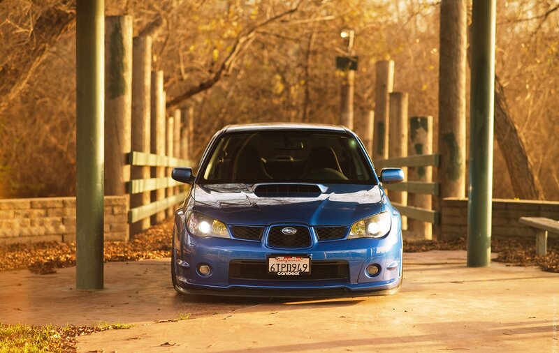 Blue Subaru Wrx — Serene