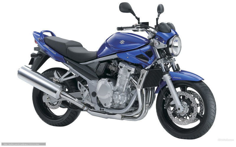 Blue Suzuki Motorcycle — Neutral, Photograph, Seat, Exhaust