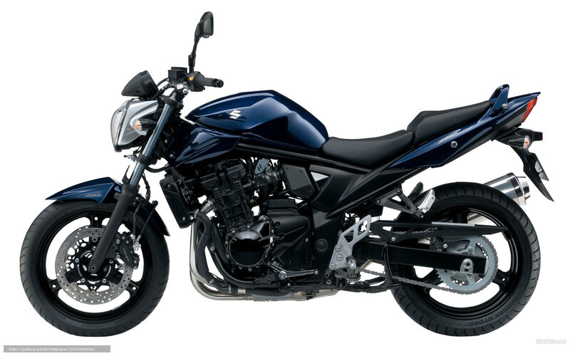 Blue Suzuki Motorcycle — Neutral, Photograph, Seat