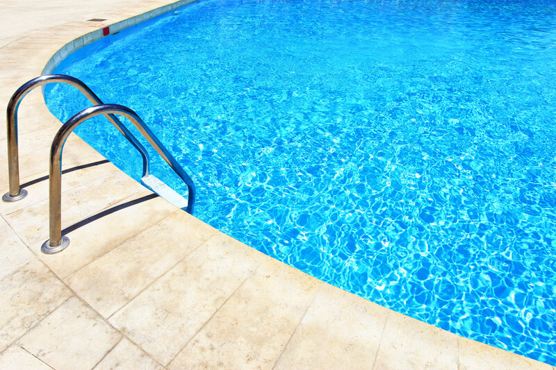 Blue Swimming Pool — Calm