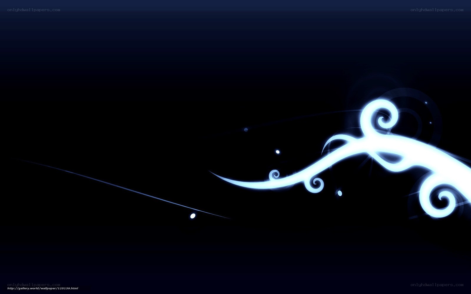 blue swirl design wallpaper