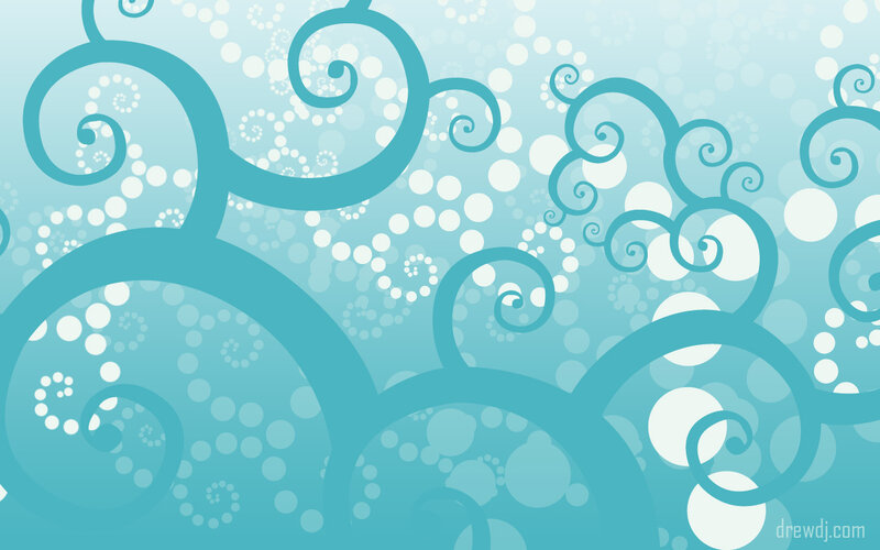 Blue Swirl Pattern — Calm