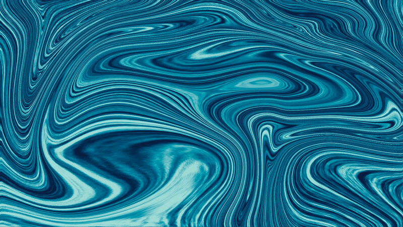 Blue Swirling Liquid Pattern