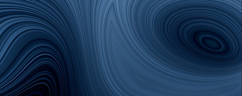 Blue Swirling Patterns — Calm