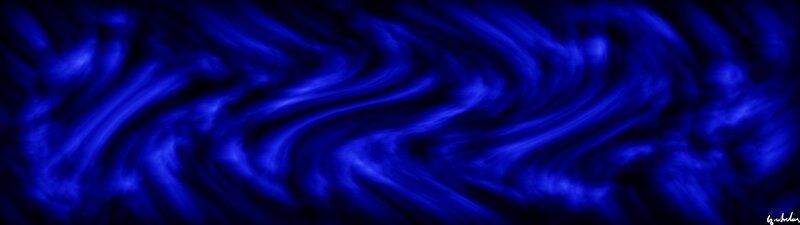 Blue Swirling Patterns