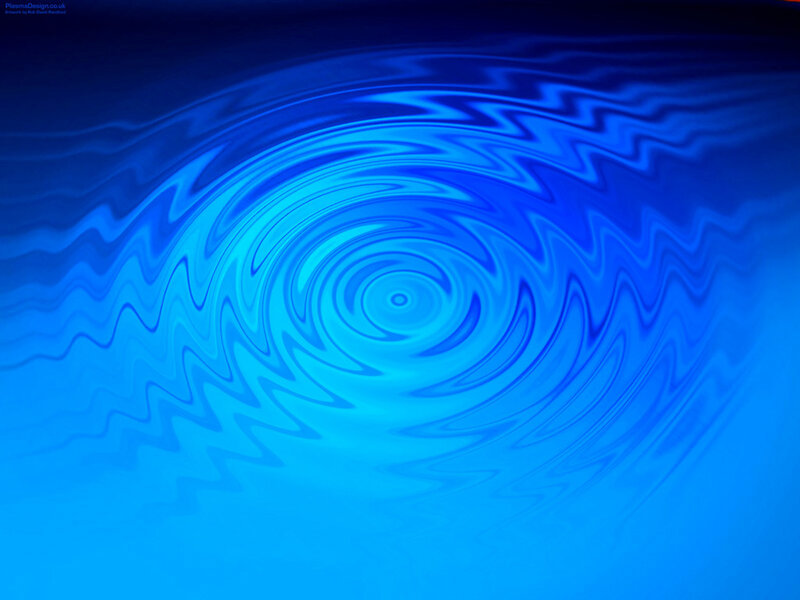 blue swirling vortex
