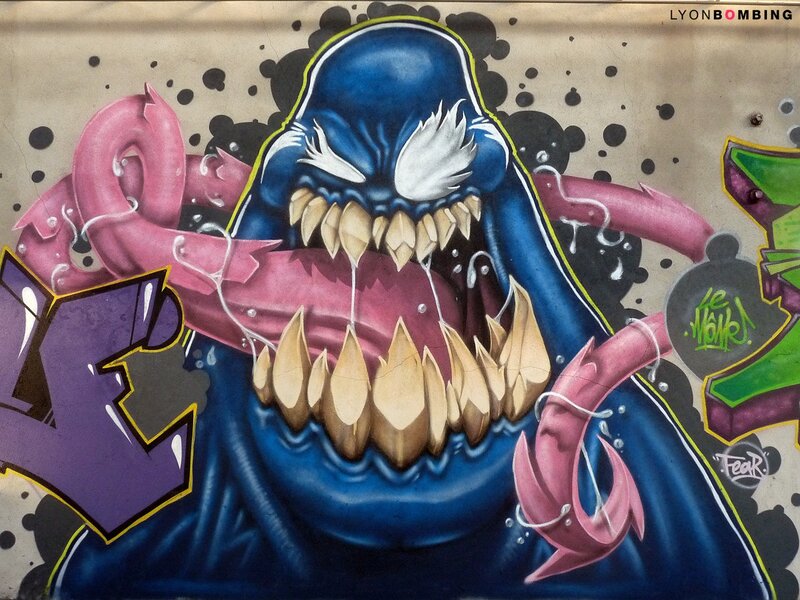 Blue Symbiote Creature