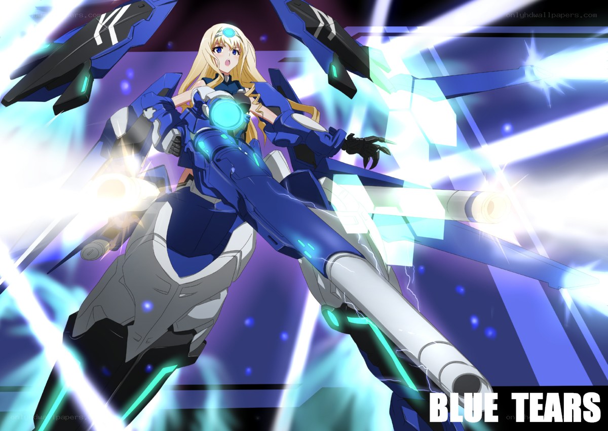 Blue Tears mecha anime art