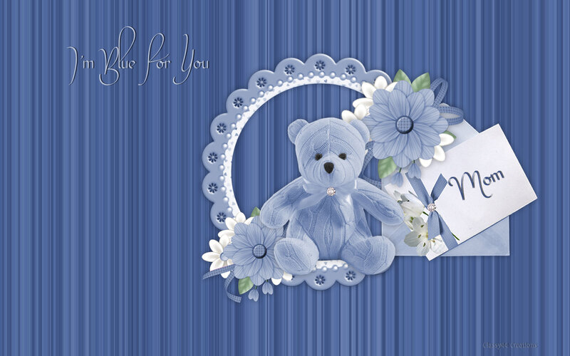 Blue Teddy Bear — Sentimental