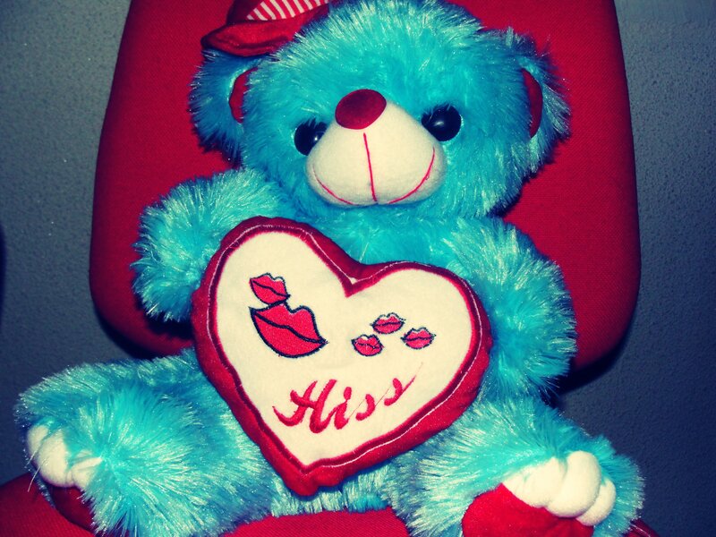 Blue Teddy Bear