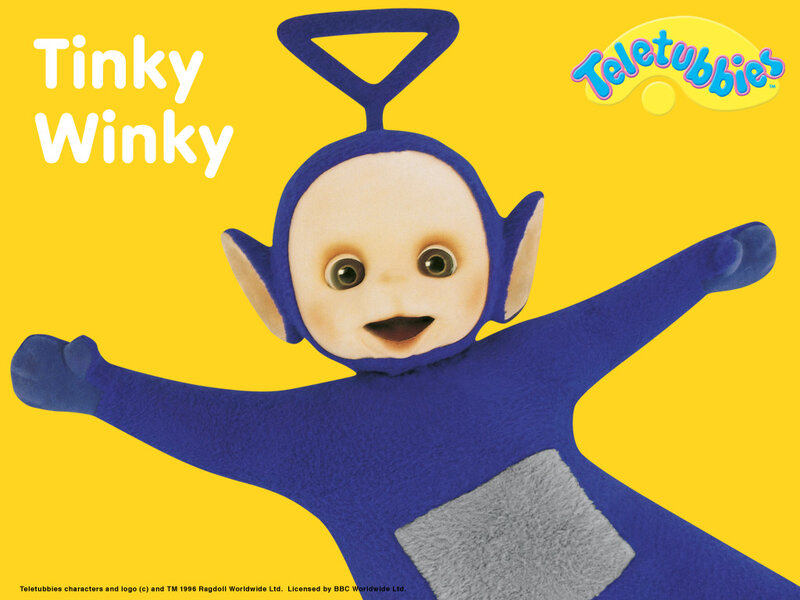 Blue Teletubby Character