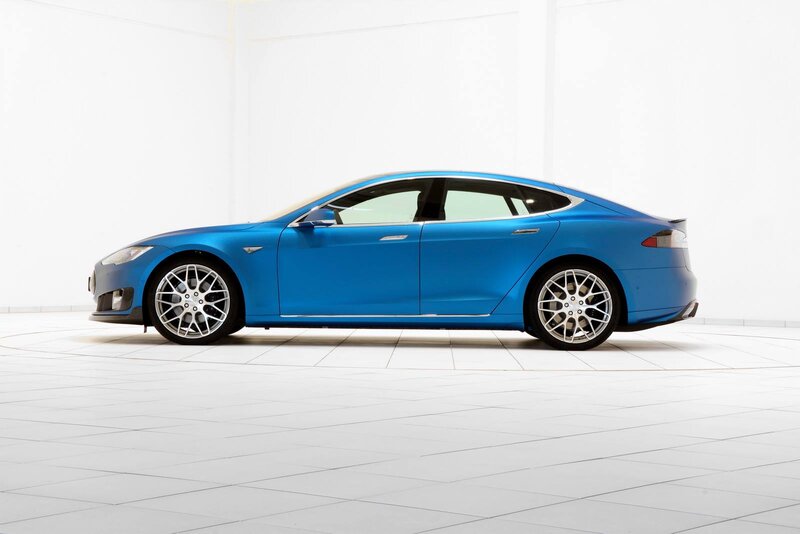 Blue Tesla Model S — Neutral, Photograph