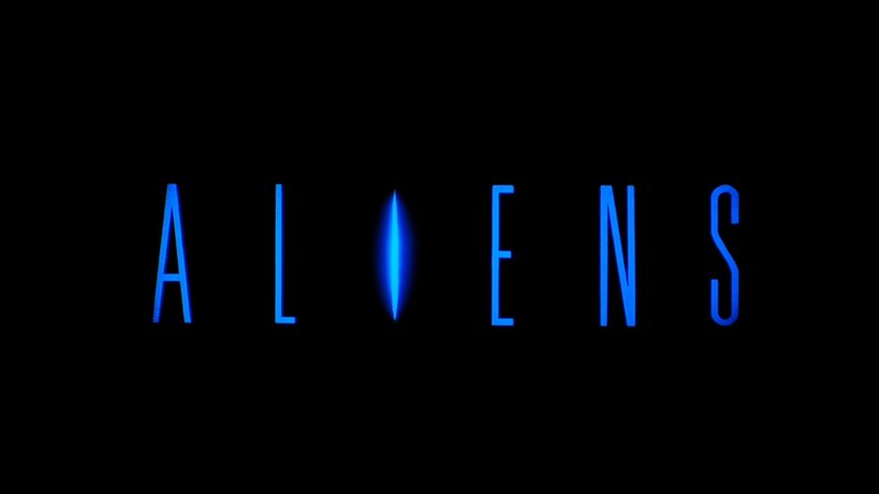 Blue Text on Black Background — Dark