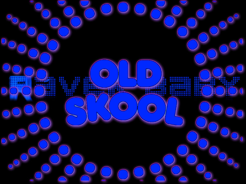 Blue Text on Black Background — Energetic