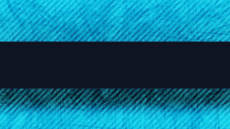 blue textured background with dark bar