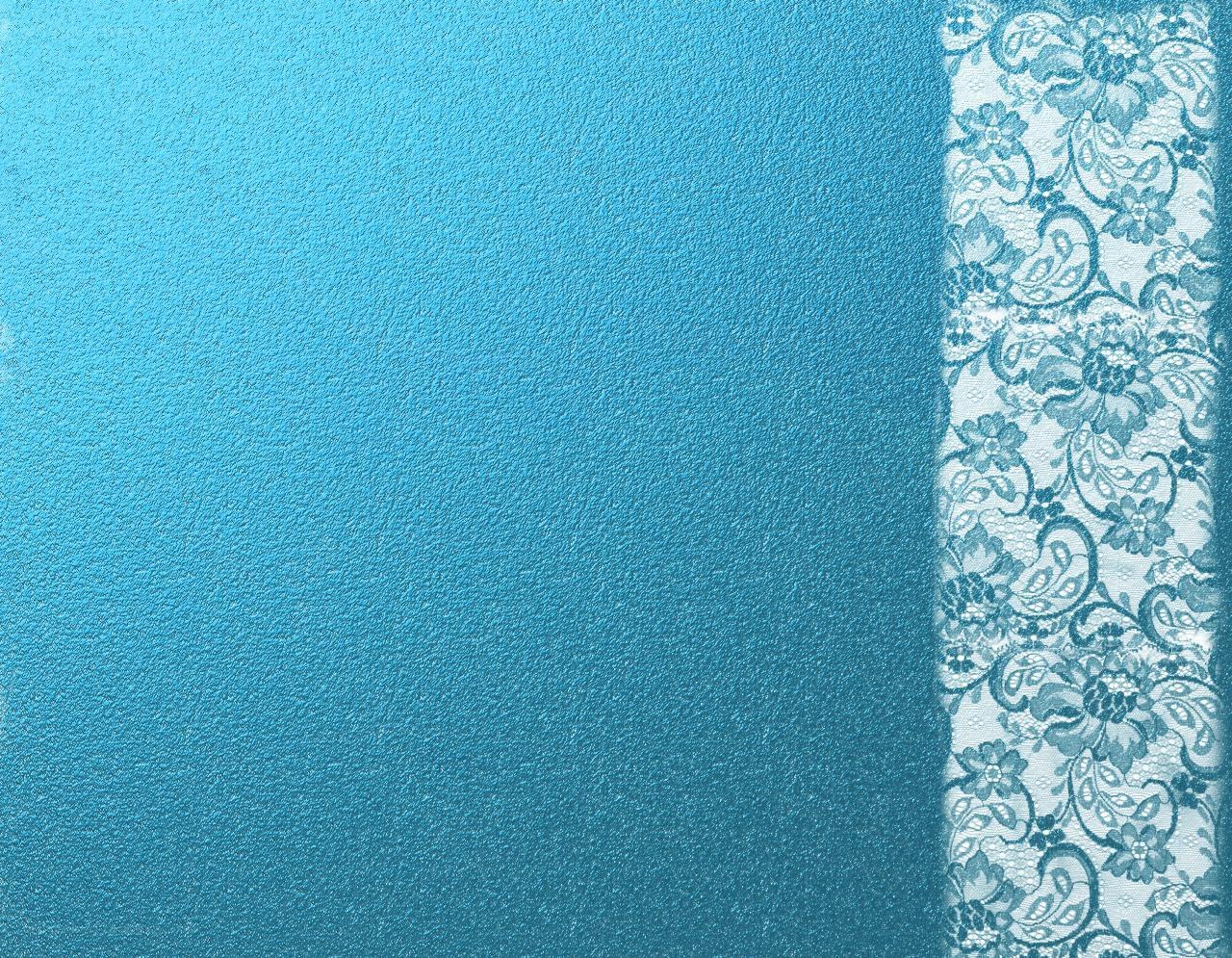 blue textured background with lace