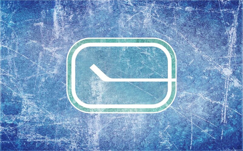 blue textured background with logo