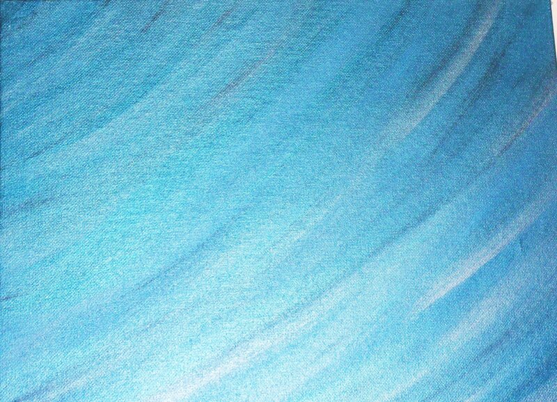 Blue Textured Canvas