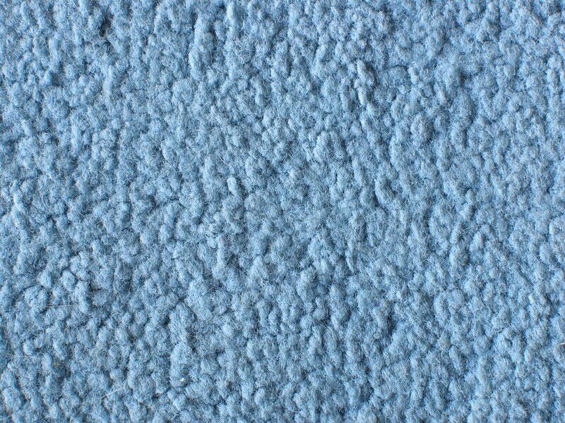 blue textured carpet surface