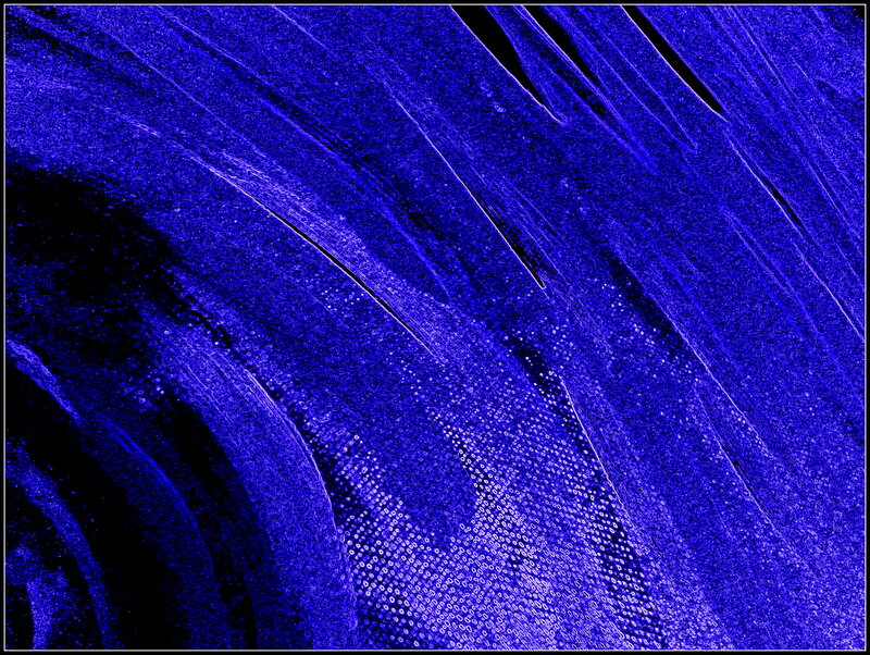 Blue Textured Surface — Abstract, Lines